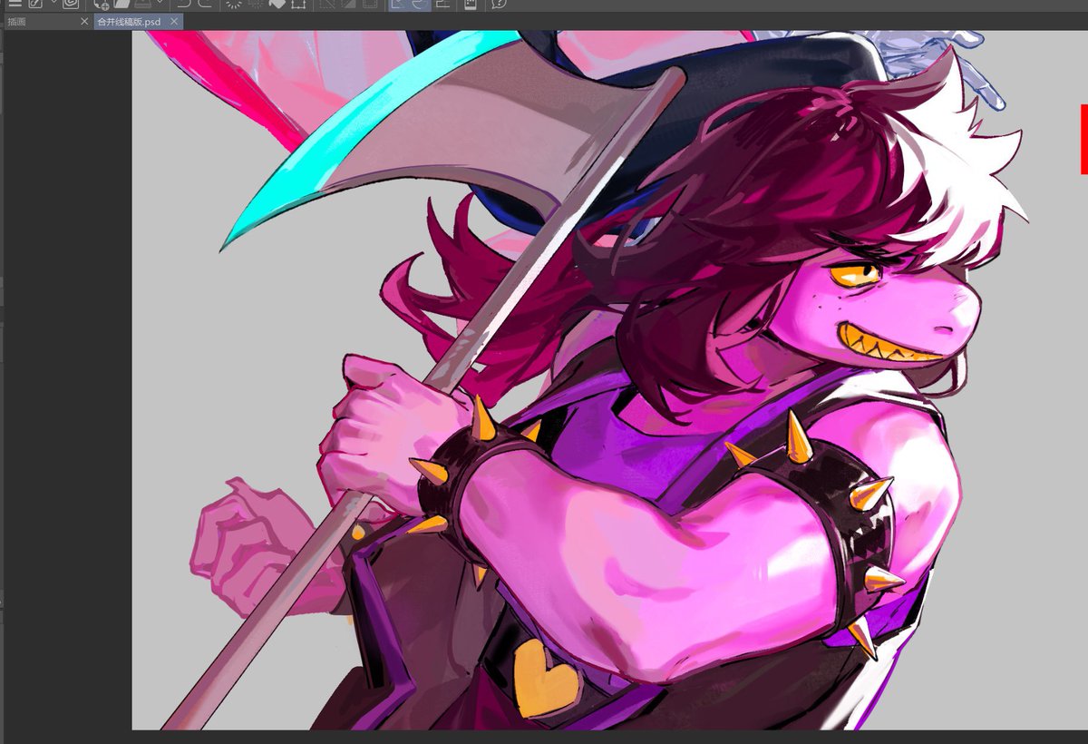 nuclearbandage's tweet photo. redoing my old art from a year ago https://t.co/FDqFxrdJSI
