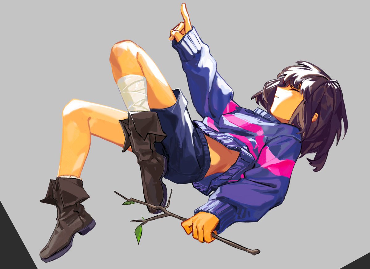 nuclearbandage's tweet photo. redoing my old art from a year ago https://t.co/FDqFxrdJSI