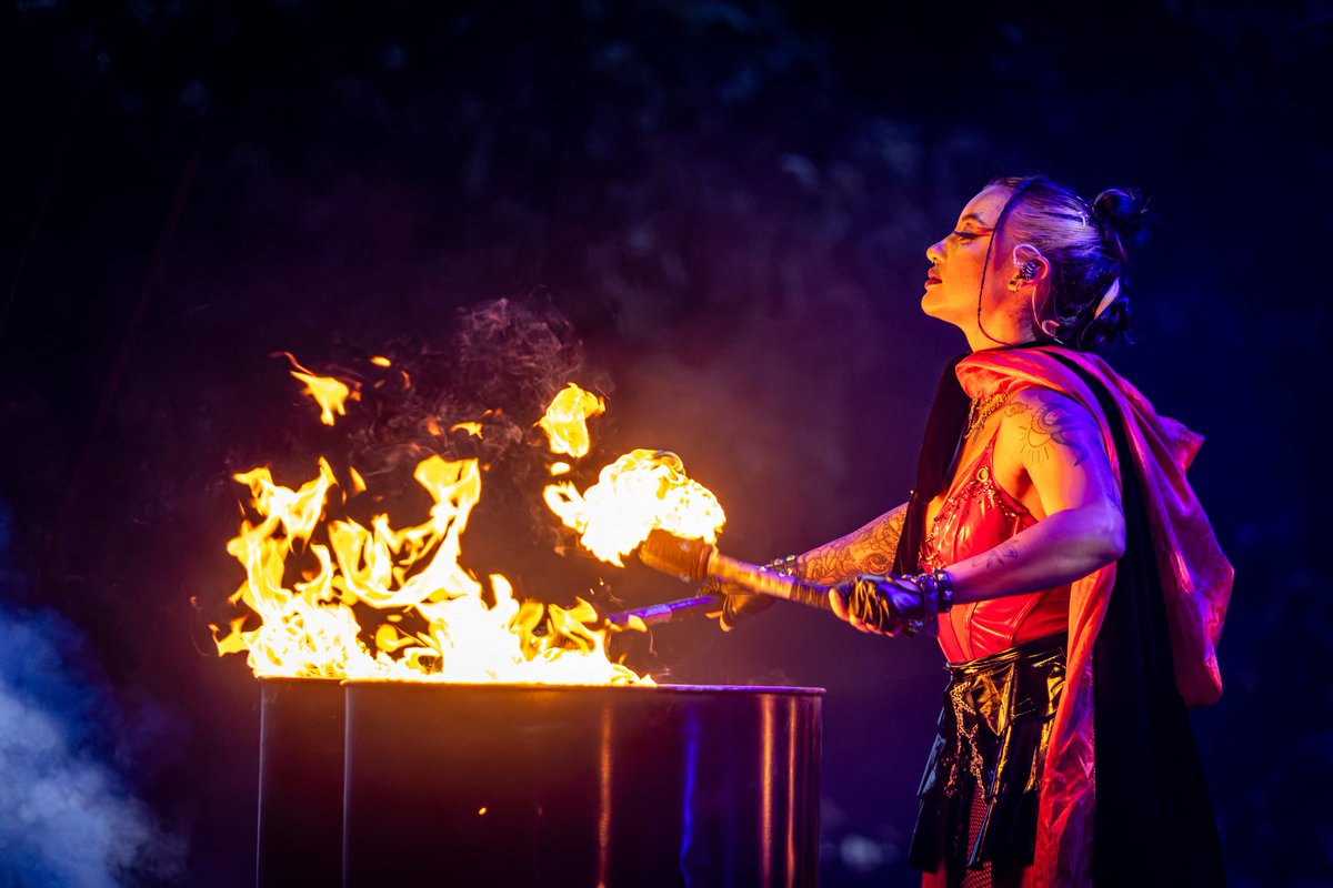 MILotteryAmp's tweet photo. The Rock Orchestra : Arena of Fire lit UP @MILotteryAmp last week!🔥

📸 : Mirak Habbiyyieh https://t.co/gGwZoxwJ9x