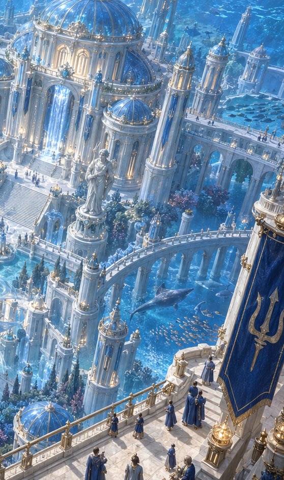 eleutherio76222's tweet photo. 【蒼き王宮に立つ女神 ― 海の女神ネレイア】
"The Goddess Who Stands in the Azure Palace — Nereia, Goddess of the Sea"
#世界観 #Mythology #Fantasy #エレウセリオン #ネレイア #Neleia #Goddess https://t.co/Y3EmSEbRgC