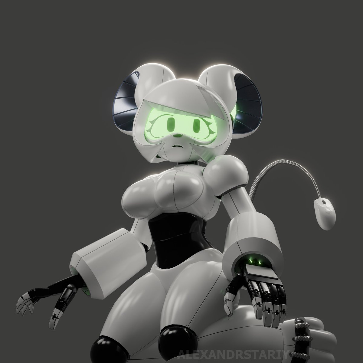 AlexStariy0303's tweet photo. Beauty 🤖🐭

R-Mony model by Me.
Character by @ArzyParzy 

#3Dmodeling #Blender3D #MechaGirl #RoboGirl #MouseGirl #FurryArt #Anthro https://t.co/BzA0QupkTL