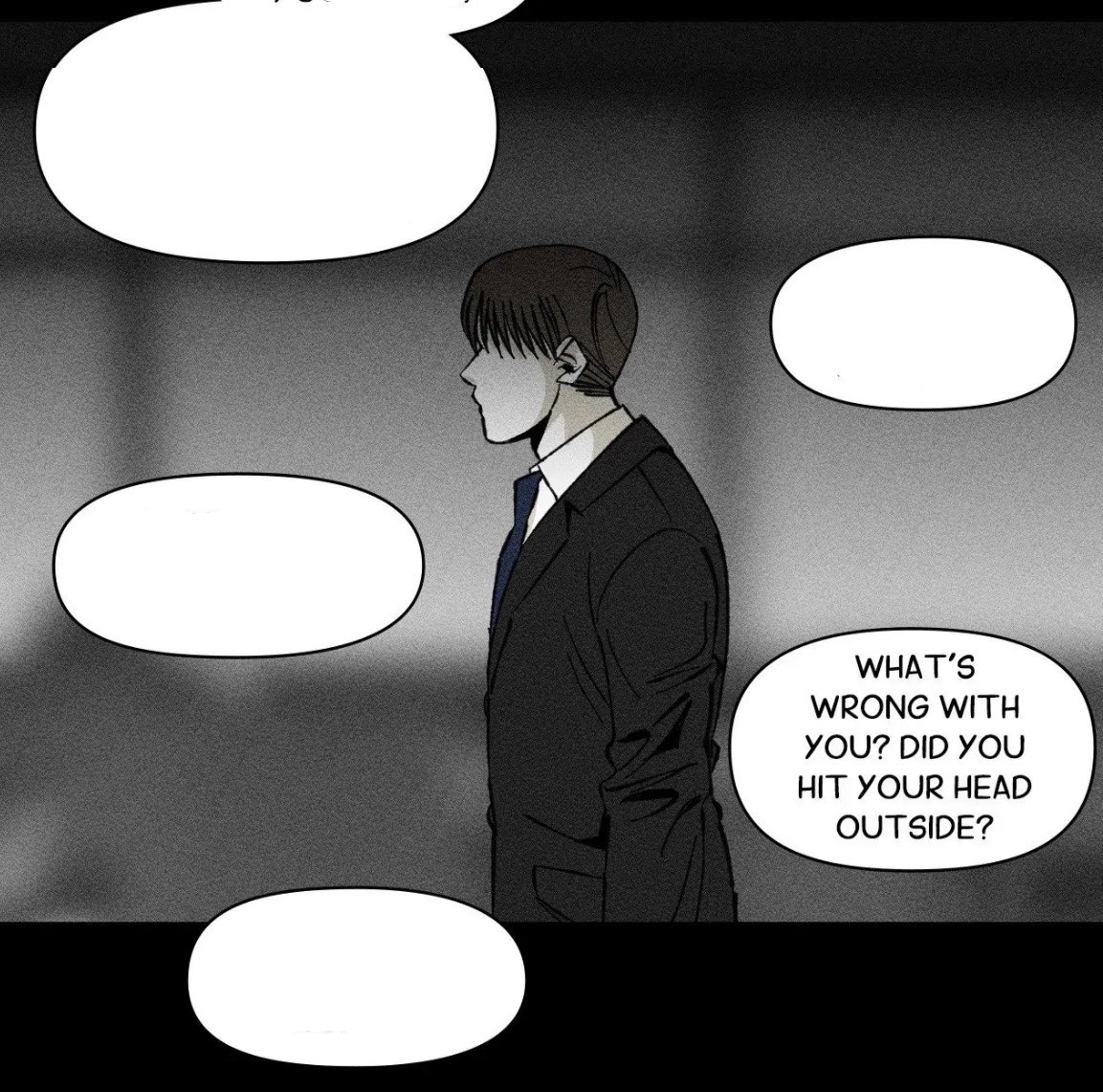 Chocltbloom's tweet photo. Something about the (imo) comedic relief throughout the story being some kind of foreshadowing or clue haunts me. Maybe it’s nothing. https://t.co/H4ZoxGilC7