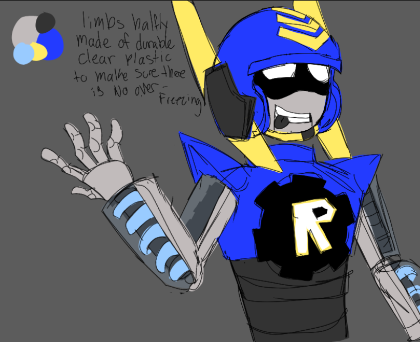 CryptidZuzu's tweet photo. Another Protosona doodle  #pwnedby1400 https://t.co/KBdKe35s46