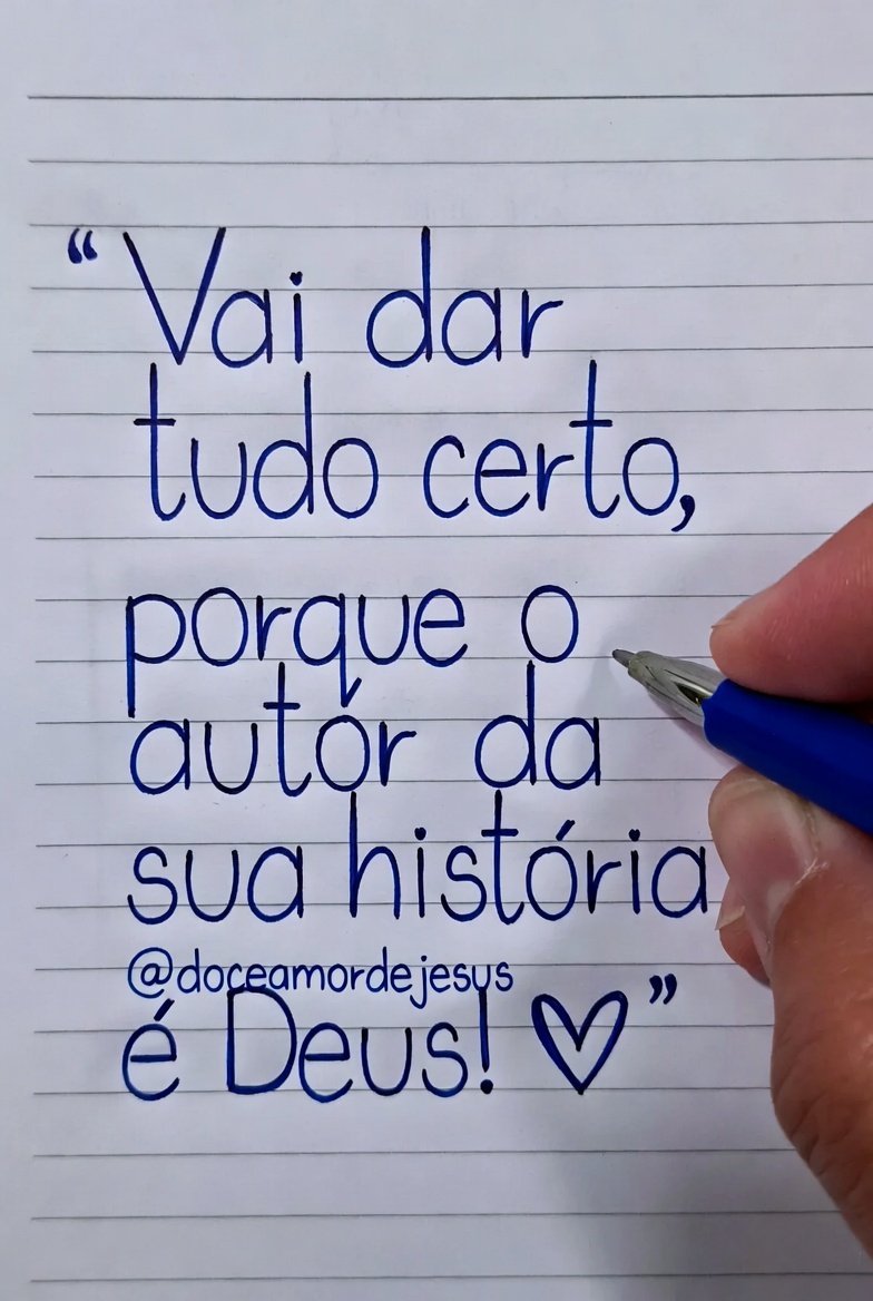 doceamordejesus's tweet photo. "VAI DAR TUDO CERTO" https://t.co/5GxOrvCPHe