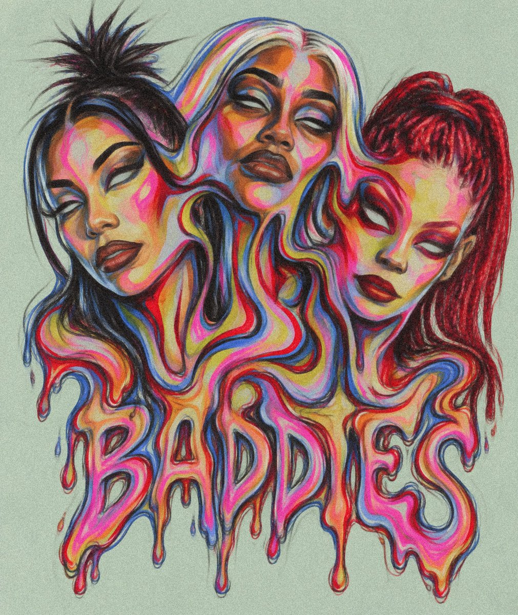 CCKAlexx's tweet photo. Seated for #SNME for MOTHERS. 🤏🏻 

BADDIES ALERT 🫟

@Jade_Cargill 
@MiaYim 
@TheVibeBri 

🎨: Me https://t.co/ZjiZXtskbA