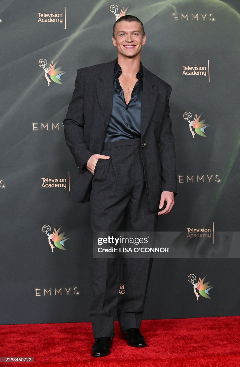 heatedrivalryud's tweet photo. Connor Storrie at the 78th Primetime Creative Arts Emmy Awards.

He is nominated for Outstanding Guest Actor in a Comedy Series for hosting an episode of 'SATURDAY NIGHT LIVE.' https://t.co/tqorbXRmms