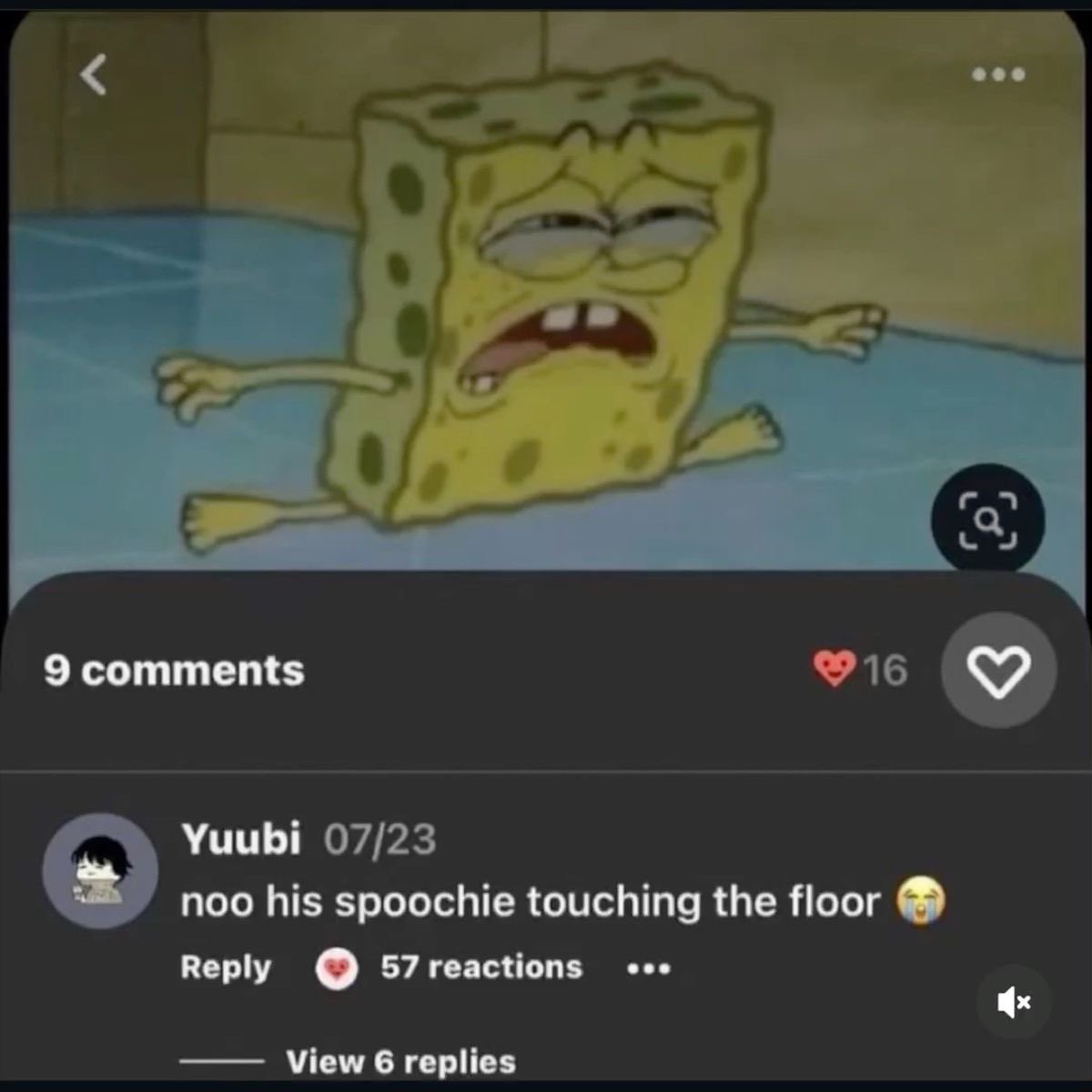 harlanderspeach's tweet photo. noo his spoochie touching the floor😭😭😭😭😭 https://t.co/BcUcDlVeJG