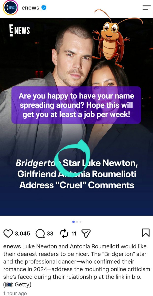 LukeyNewtsVibes's tweet photo. Hahaha, just in time, #NicolaCoughlan has arrived at the PR media event organized for and by #LukeNewton & his shady little brainless leech #antoniaroumelioti🥬It's great that they found people to comment similar things, isn't it?
#FakePeople #FakePersonality #Himbo #FameSeeker https://t.co/H4IlUcrwR0