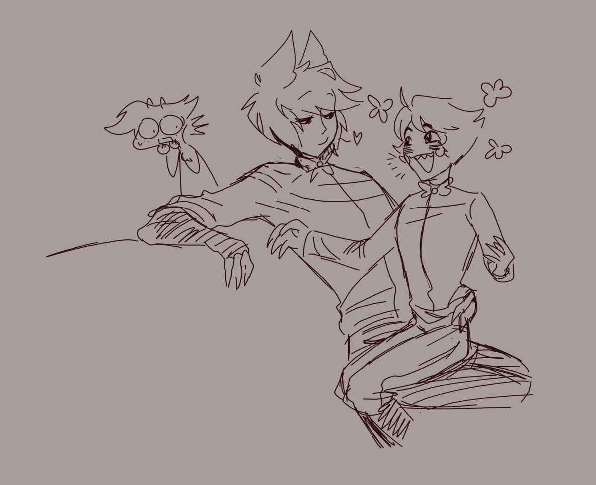 crekybuever's tweet photo. Love sick dummies 😮‍💨🫸💕#radioapple #hazbinhotel https://t.co/WGY3StOQvI