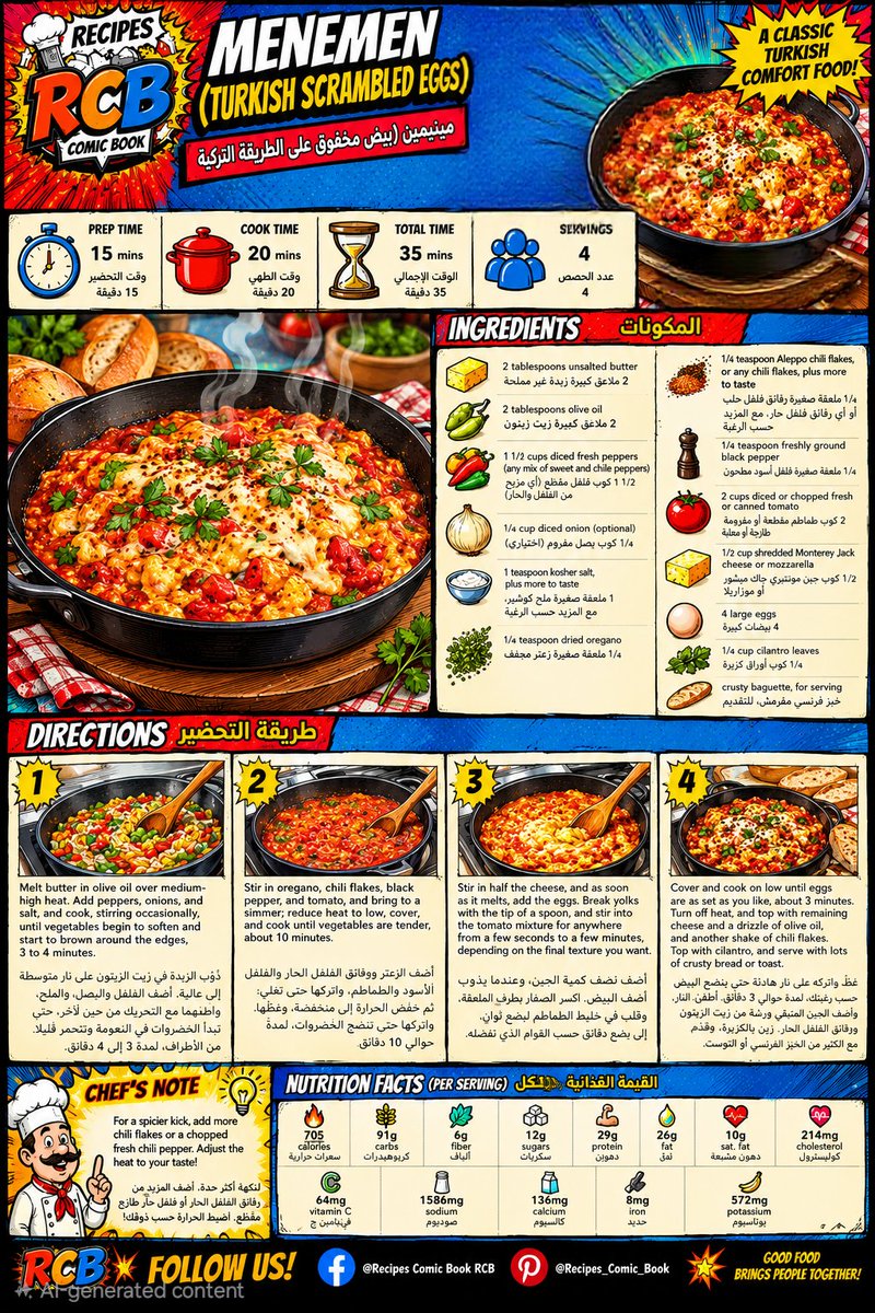 r_comic_book's tweet photo. Check out the delicious 😋 
 MENEMEN (Turkish Scramble Eggs)

جرّبوا هذه الوصفة الشهية 😋
مينيمين بيض مخفوق على الطريقة التركية

ادوات طبخ رائعة اطلبها الان ⬇️
https://t.co/UVptPkM0nQ

Amazing cooking tools 
https://t.co/UVptPkM0nQ

#Coffee 
#food 
#Recipe
#Cooking
#saudiarabia https://t.co/A0jf9aWytV