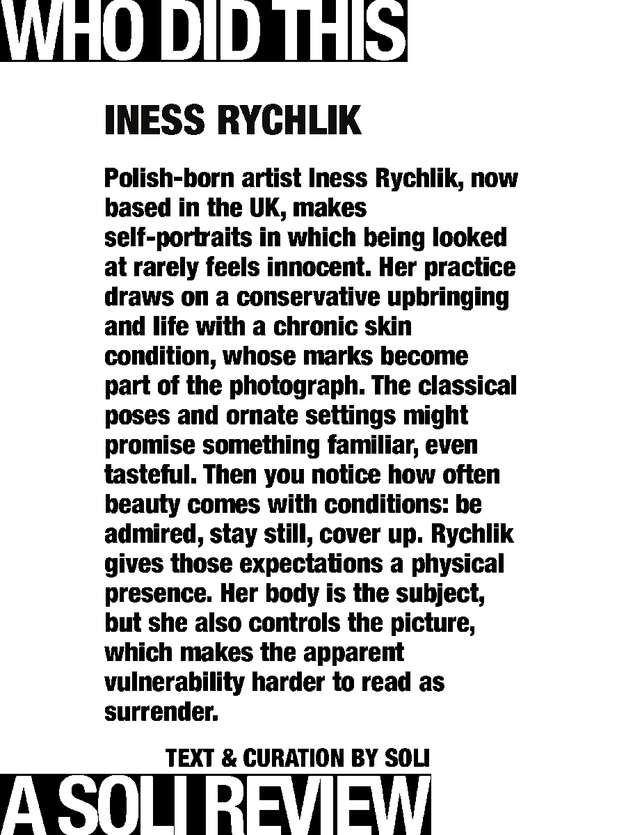 solisolsoli's tweet photo. Iness Rychlik / swipe for the review https://t.co/MWzexjofAZ