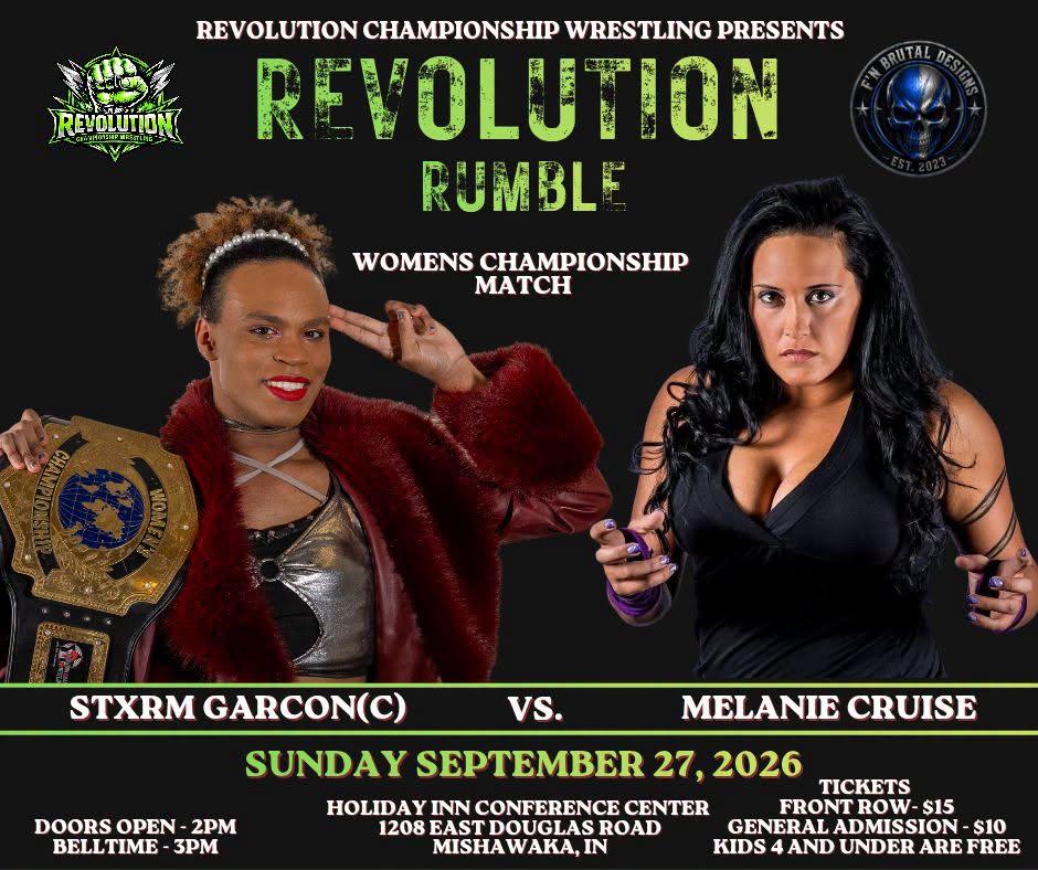 RCWIndianaLLC's tweet photo. FRONT ROW IS SOLD OUT
Second Row is filling up already!! 
GET THEM WHILE YOU CAN!!!! 
https://t.co/Z92aMMaqq8 https://t.co/yoZDelo6SO