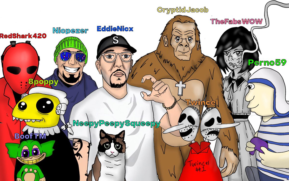 OscarHale07's tweet photo. #bingobongo Twin fans drawing @borntocrip @CryptidJacob @TheFabsWOW @Nicpezer @RedShark420 @Tingletongur @ironingiron @ItsBoofTM @neepymusic @tsar_drug https://t.co/WwNAkWggwB