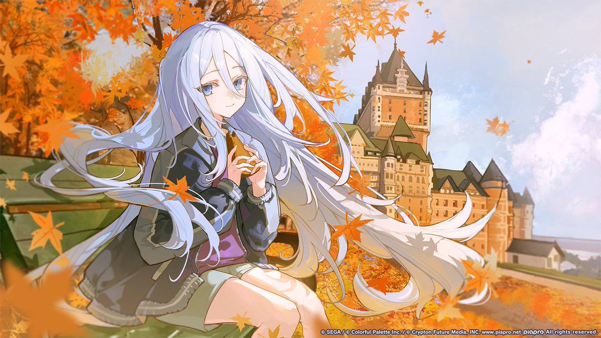 ColorfulStageEN's tweet photo. Kanade is currently visiting Canada and treating herself to some savory Tourtière! 🥧

There’s nothing quite like the golden, flakey crust of a meat pie. 

🎨: Kuroduki (@kurodukimajaja ) https://t.co/vZchZYdTrB