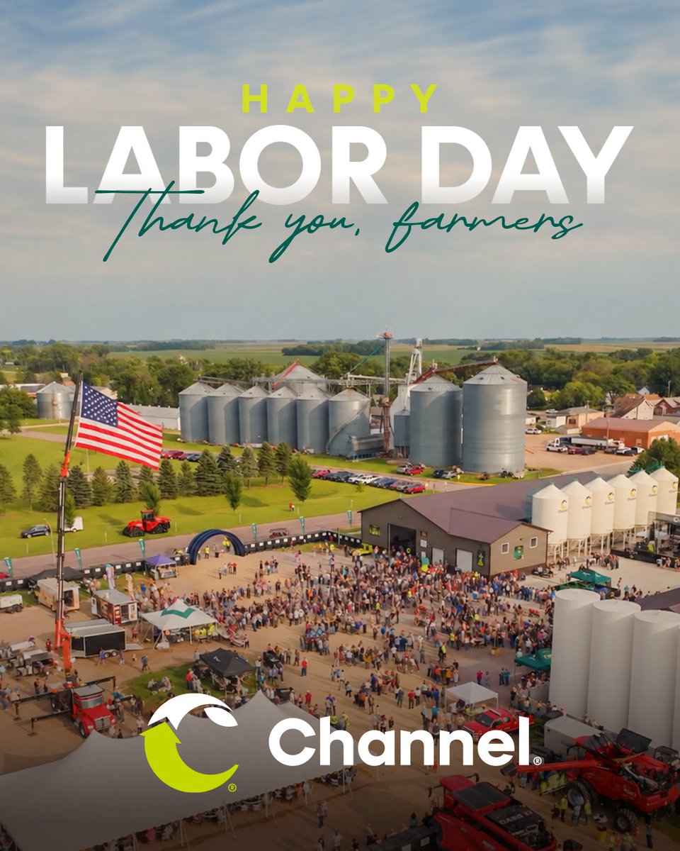 ChannelSeed's tweet photo. This #LaborDay, we’re thanking the farmers whose early mornings and hard work keep agriculture moving forward, season after season. #AllInAllSeason https://t.co/4vpfwdzInS