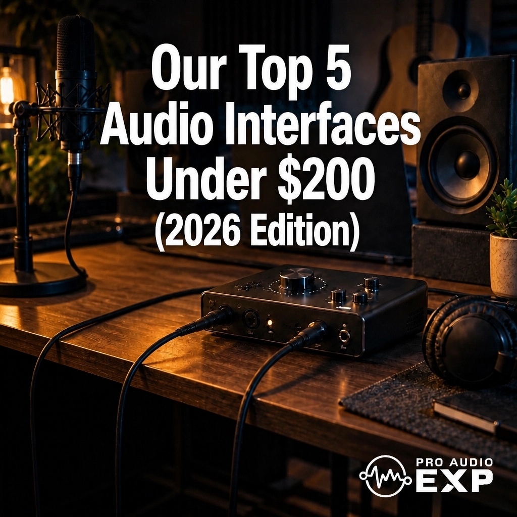 ProAudioEXP's tweet photo. Shopping for an audio interface under $200? Compare five strong 2026 options and find the right fit for your recording workflow.

https://t.co/0ohAC7B3Wp https://t.co/ceWpGpfXvz