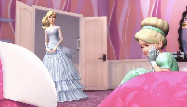 Vibelyra's tweet photo. remember when the some old barbie movies started with barbie telling kelly a story.. GOOD OLD TIMES https://t.co/By6zdsg9aL