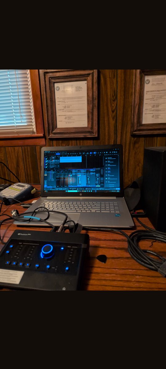 MitchellMurtoff's tweet photo. Music update: I took the next step in my musical journey. I recently purchased a Presonus Es 4 interface and monitors to begin recording and producing my own music. Can't wait to start! #singersongwriter #guitar #musicproducer #originalmusic #music #musician https://t.co/OHf2LCLtwX