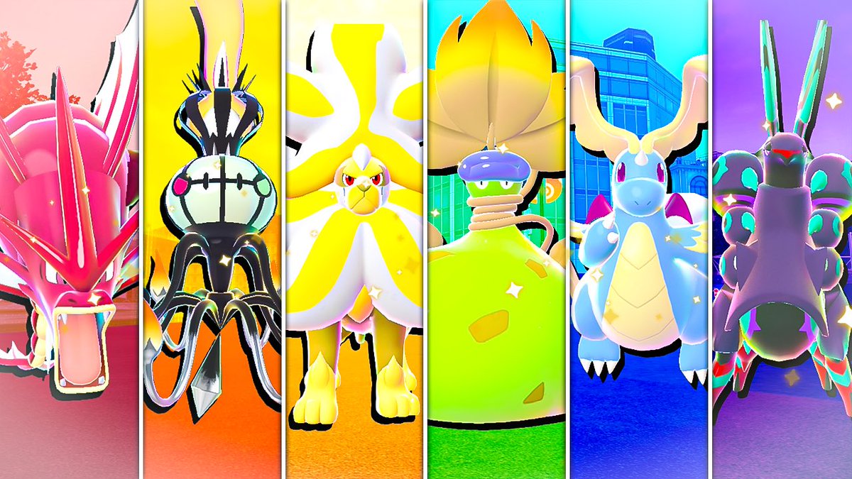 GrenjiGames's tweet photo. Shiny hunting in Pokemon Legends Z-A but I have to catch One Mega Shiny Pokemon for every color of the rainbow! 

Video out now:
https://t.co/vJmUEvFP15 https://t.co/r8JyS9M8yb
