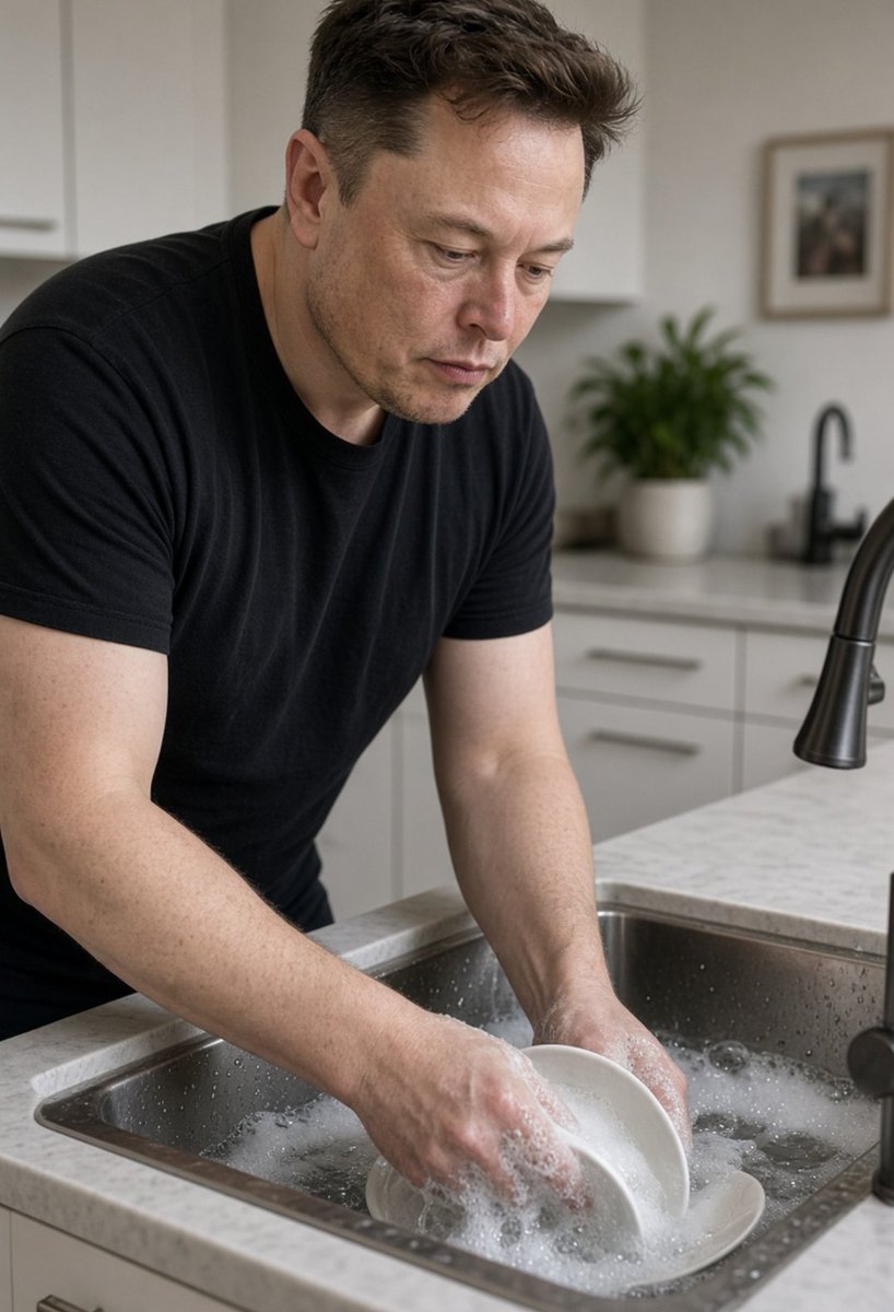 UniversalFeedX's tweet photo. What do you call a man who cooks and washes dishes while his wife is at home? https://t.co/icPQy1HOCD