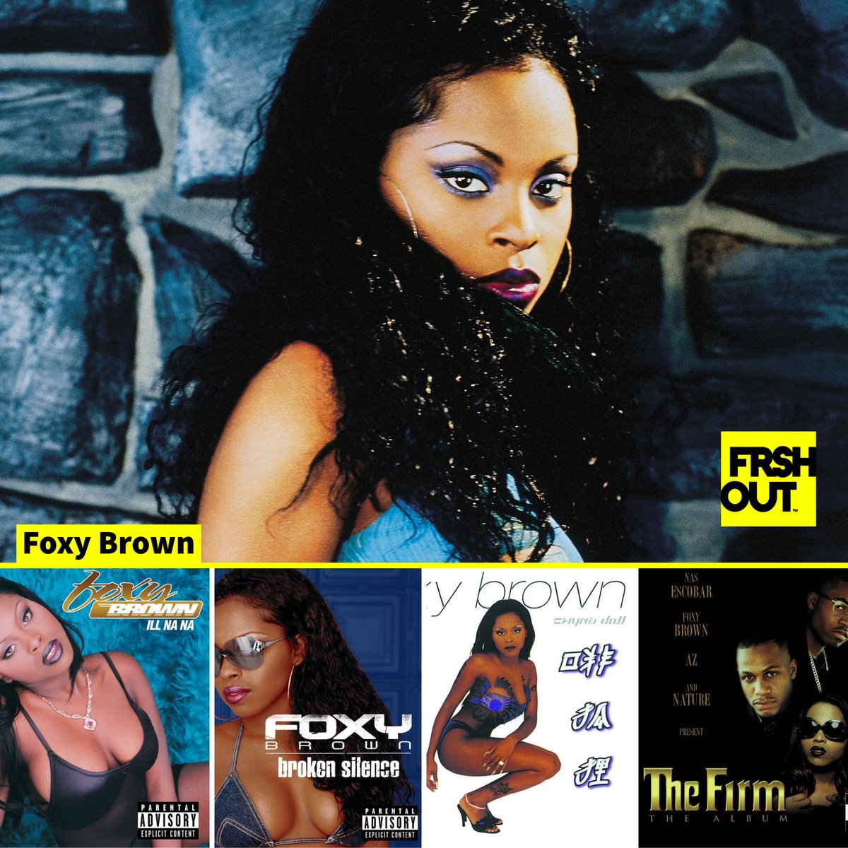 FrshoutHipHop's tweet photo. Happy birthday 🎉 to our sister Foxy Brown, what’s your favorite bars, tracks, albums from “Fox Boogie” all-time❓ https://t.co/IOptH1SUuP