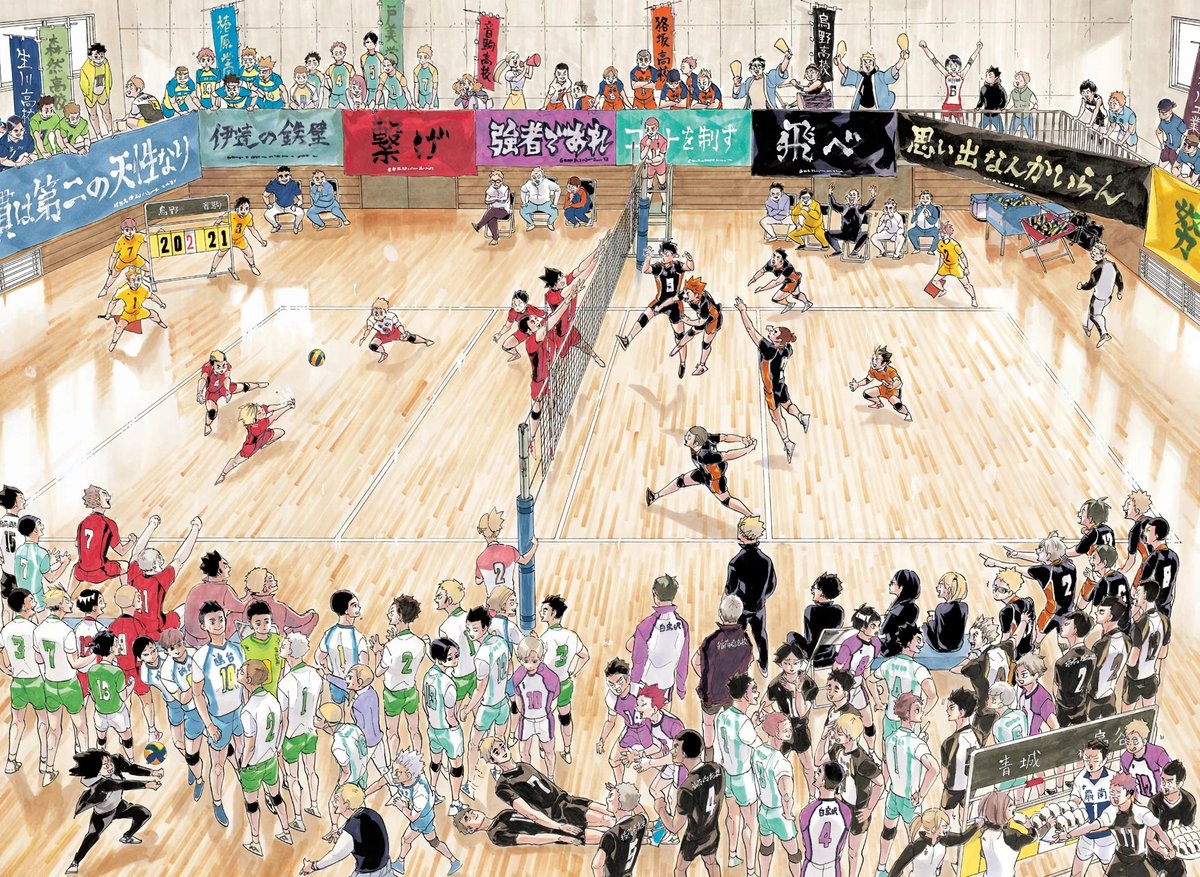 HaikyuuCovers's tweet photo. FINAL CHAPTER [402]: Challengers https://t.co/7ZZtMK8Uwa
