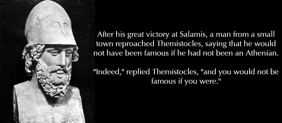 EveKeneinan's tweet photo. Themistocles' retort is evergreen. 

It is always the same error of mistaking conditions for causes. https://t.co/JJAZcjBqI2