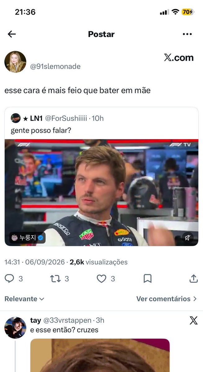 ozcarsantista's tweet photo. MELHOR BRIGA DA TL HJ TO RUIM PQP https://t.co/wzKb3i1tN9