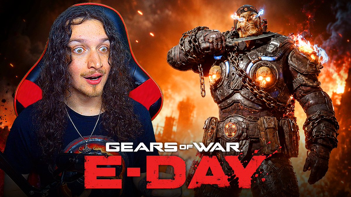 Dynasty1031's tweet photo. Gears of War: E-Day β NEW Deathβs Rendezvous Marcus Trailer REACTION! (NEW Multiplayer Map Teaser) https://t.co/zCi2hiUYuy #GearsofWar #GearsofWarEDayβοΈ https://t.co/ib2pFntNff