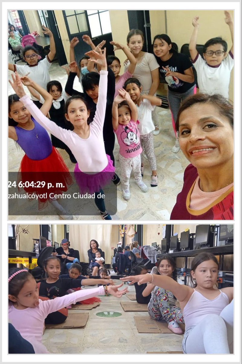 Javier_Hidalgo's tweet photo. Ella es Lidia Hernández, promotora de ballet 🩰 en PILARES

Ama enseñar y ante cada dificultad, ha encontrado la manera de seguir adelante

Comenzó enseñando debajo de las computadoras en PILARES SEPI. Después improvisó una barra en PILARES Monterrey y más adelante estrenó la sala recuperada en el bajo puente de PILARES de Río Tíber 

Y ahora inaugurará con sus alumnas y alumnos las nuevas instalaciones del Museo de la Salud Kalan, en el antiguo edificio de la Secretaría de Salud 

Cada espacio que ha conquistado cuenta una historia de esfuerzo y de amor por enseñar.  

Muchas felicidades, Lidia, y felicidades a todas y todos sus alumnos por enseñarnos que con pasión y persistencia se logran grandes cosas