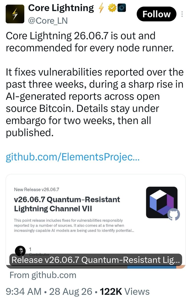 OrangutanElder's tweet photo. Every $BTC L2 exploit is a $KAS advertisement.  Layers are  attack vectors and, statistically, this will be never ending.  Every layer added to solve a limitation creates another surface that must be secured, patched, monitored, and trusted. https://t.co/wul59ROuKB