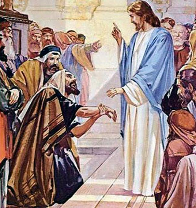 Santododia1's tweet photo. ✝️ EVANGELHO DO DIA - 07/09/2026

Lc 6,6-11

Aconteceu num dia de sábado que 6 Jesus entrou na sinagoga, e começou a ensinar. Aí havia um homem cuja mão direita era seca. 7 Os mestres da Lei e os fariseus o observavam, para ver se Jesus iria curá-lo em dia de sábado, e assim encontrarem motivo para acusá-lo.
8 Jesus, porém, conhecendo seus pensamentos, disse ao homem da mão seca: “Levanta-te, e fica aqui no meio”. Ele se levantou, e ficou de pé. 9 Disse-lhes Jesus: “Eu vos pergunto: O que é permitido fazer no sábado: o bem ou o mal, salvar uma vida ou deixar que se perca?”

10 Então Jesus olhou para todos os que estavam ao seu redor, e disse ao homem: “Estende a tua mão”. O homem assim o fez e sua mão ficou curada. 11 Eles ficaram com muita raiva, e começaram a discutir entre si sobre o que poderiam fazer contra Jesus.

— Palavra da Salvação.

— Glória a Vós, Senhor.

Que as palavras do Santo Evangelho perdoem os nossos pecados e nos guardem para a Vida Eterna. Amém.