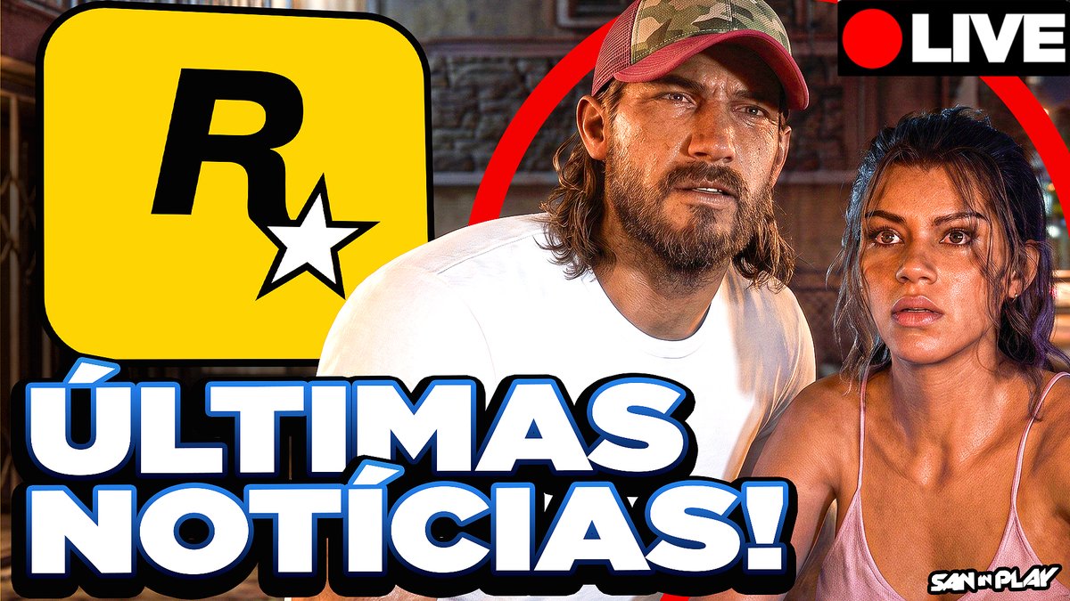 DjSan_'s tweet photo. To aqui AO VIVO comentando as novidades do GTA 6..   

Vem curtir com a gente e conversar sobre as novas mecânicas descobertas no game 😎

 #gta6leaks #rockstargames #saninplay https://t.co/d3LbFNwMEw