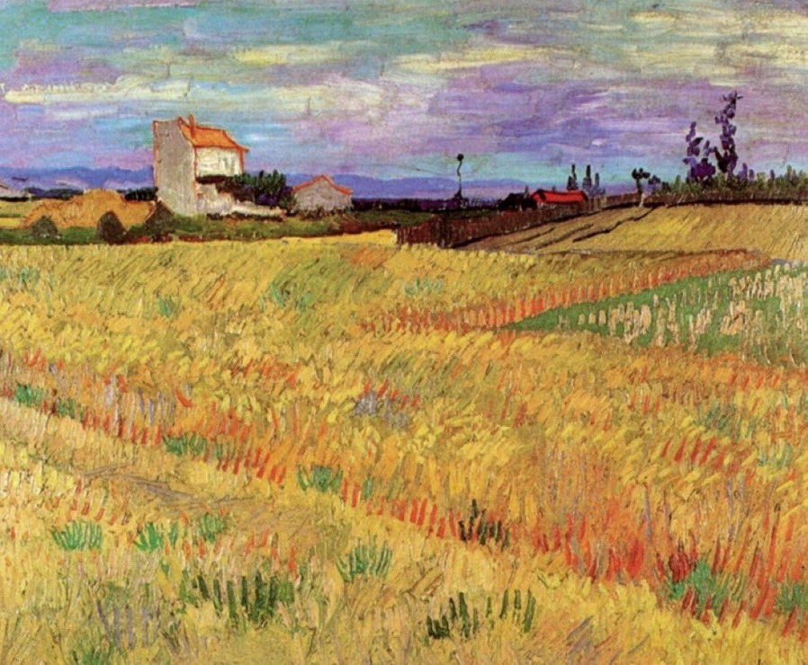allontanarsio's tweet photo. Les champs de blés de Vincent van Gogh https://t.co/FaSKsdHZSI