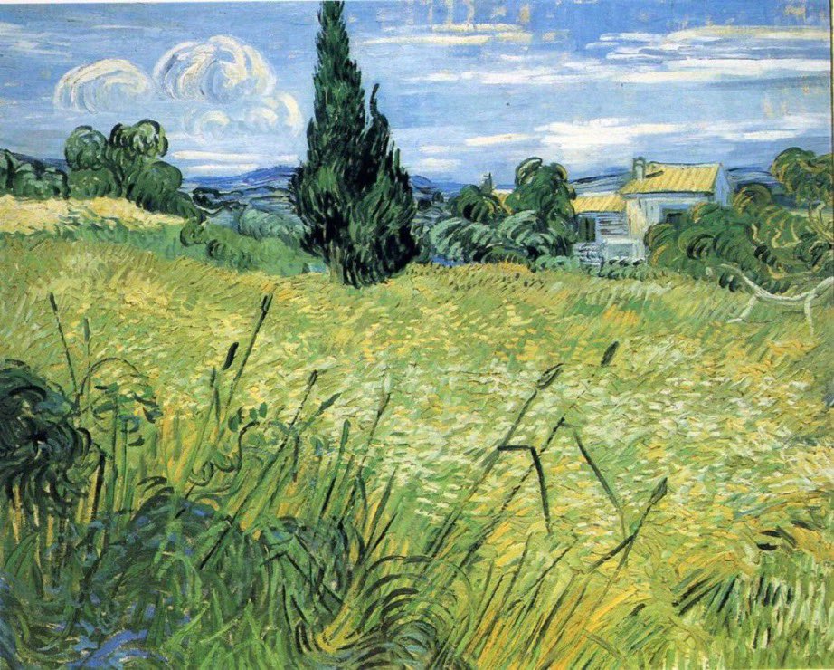 allontanarsio's tweet photo. Les champs de blés de Vincent van Gogh https://t.co/FaSKsdHZSI