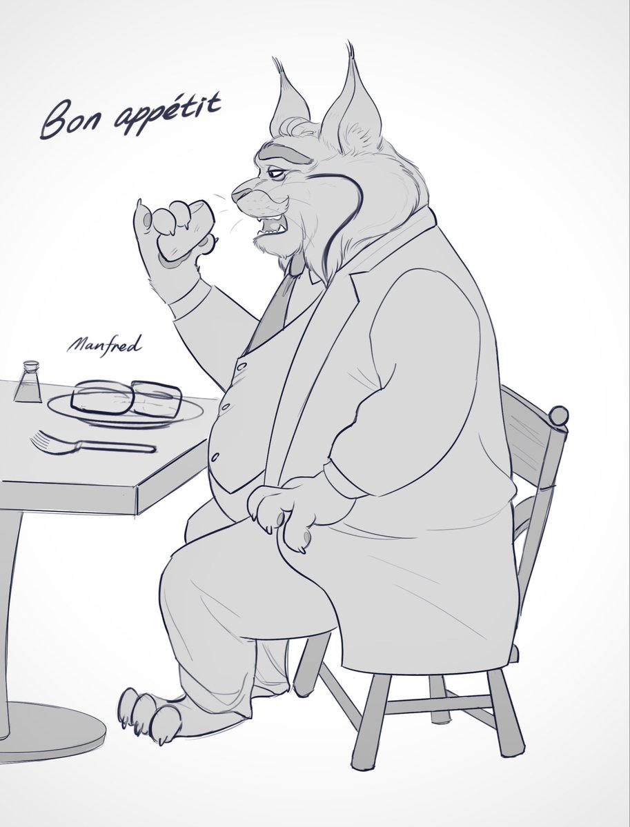 Manfred_Chan7's tweet photo. 🍞🍽️

#miltonlynxley #Lynxley #Zootopia2 https://t.co/DMxBCAoi9S