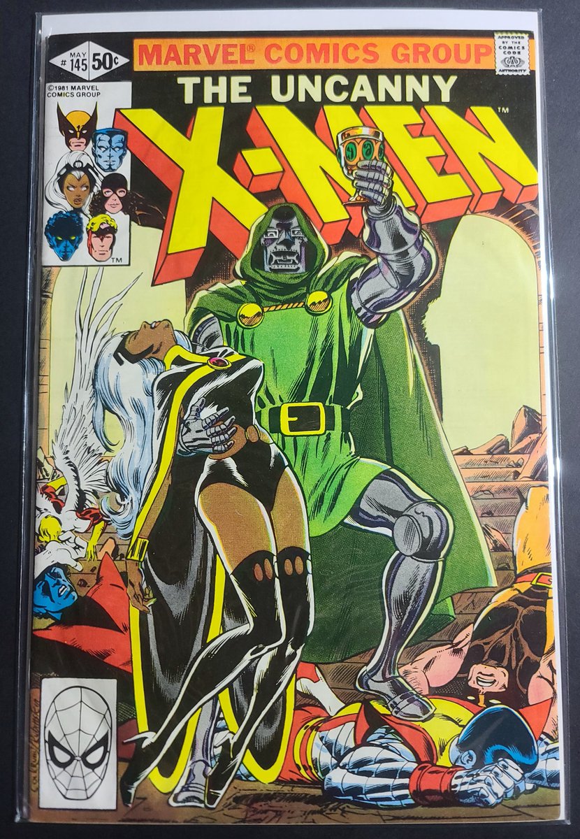 KnottsComicLots's tweet photo. The Most Villainous!
Marvel Comics Uncanny X-MEN 145 
#mfdoom 
#drdoom 
#doomsday 
#marvel 
#comicbook https://t.co/8ei4A3Glnr