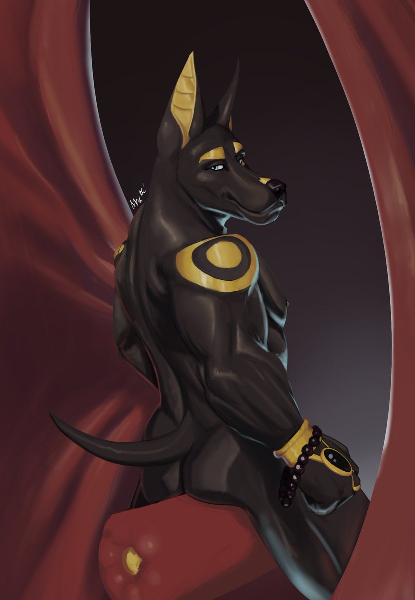 MacVsChez's tweet photo. That one Jackal Guy from the VN that shall not be named. https://t.co/W8qkLIYP6p