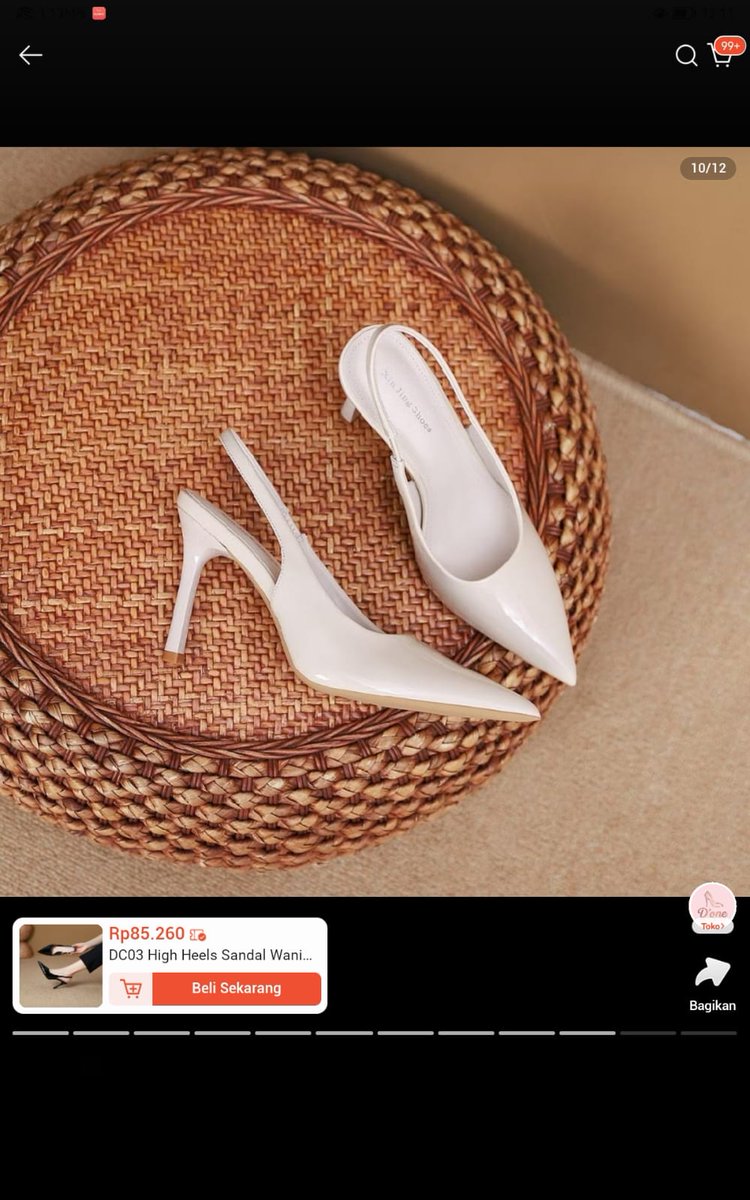 ruxionesty_'s tweet photo. @unicefess YUK KAK DIBELIIIIII! 
HEELS ONLY 60K (BARUUU DIJUAL KARENA KEGEDEAN UKURANNYA)💸💵
Ukuran: 40cm
Tinggi: 9cm

Freee Ongkirrrr (Area Boyolali)/COD Semarang tanggal 19☝🏻🤩 https://t.co/1oDSJa4jwn