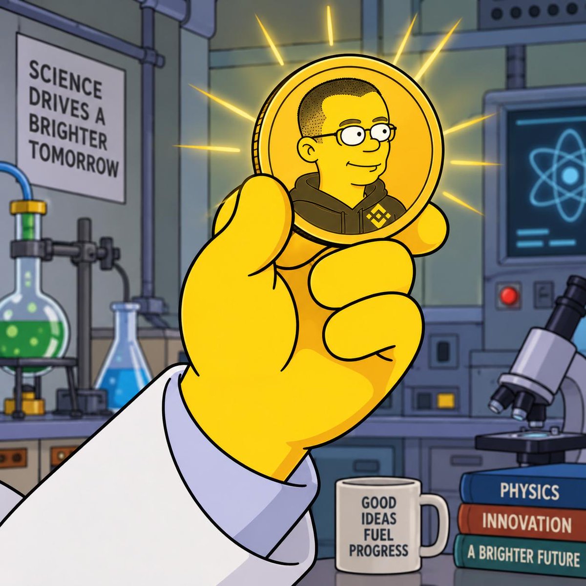 HomerBSC's tweet photo. @theunipcs You heard the man, share the lore behind $HOMER and why it’s the next 9 figure runner on BNBCHAIN!! https://t.co/bGR7rfW9ik