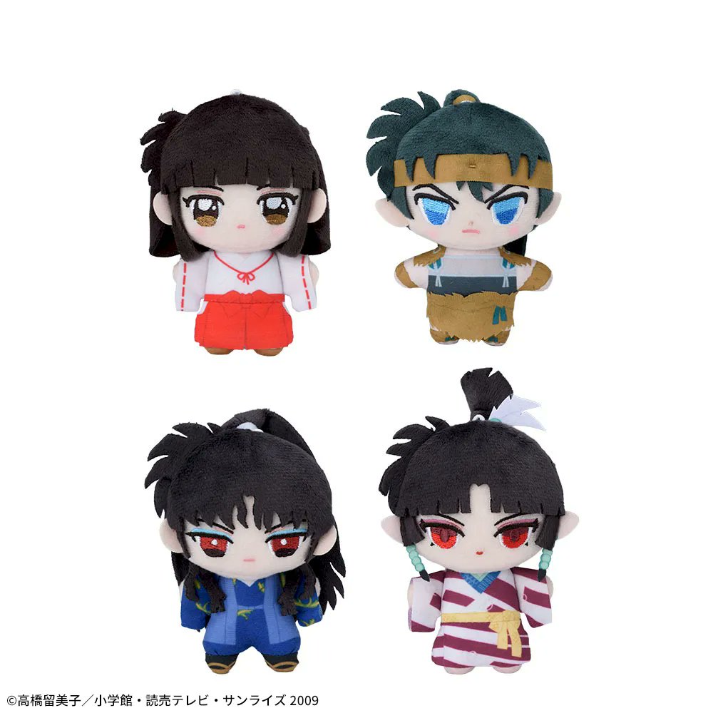 ramu_animes's tweet photo. 【セガプライズ】

2026年10月9日登場予定

犬夜叉 マスコットVol.3

奈落・桔梗・神楽・鋼牙

https://t.co/Nhz86qeus4 https://t.co/W4sbGDVYJU