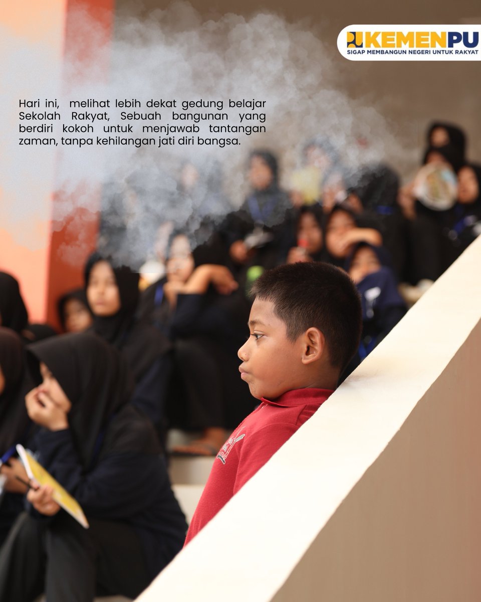 ppsbanten's tweet photo. Selamat datang peserta didik baru di Gedung Belajar Sekolah Rakyat! 
Melalui rangkaian kegiatan tahun ini, kami mengajak siswa-siswi mengenal lebih dekat fasilitas, lingkungan, serta budaya belajar yang kolaboratif dan menyenangkan di sekolah kita. https://t.co/lkLUlXuPYj