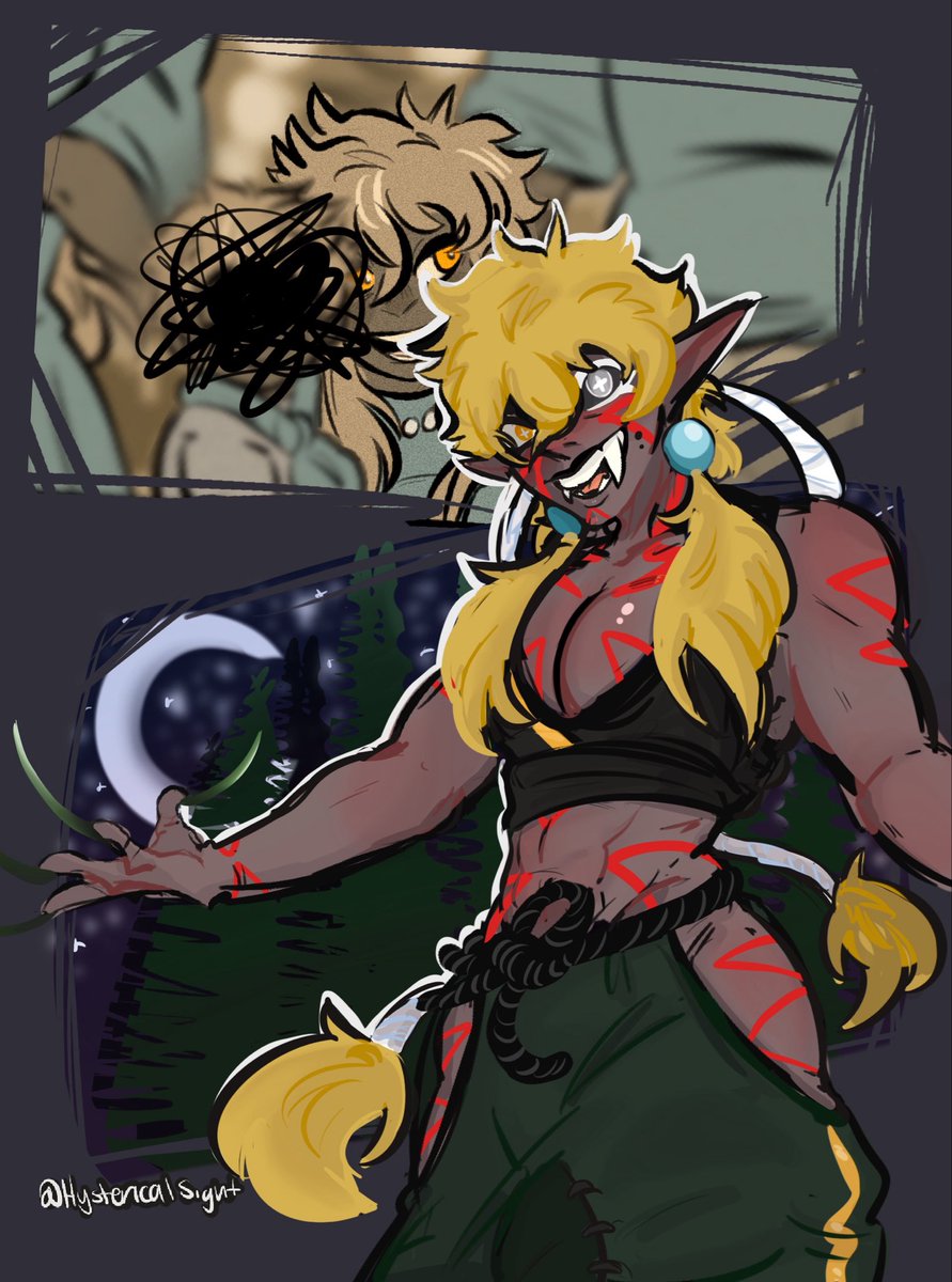SightHysterical's tweet photo. Texas the demon you are 🫶 
#fanart #art #oc #kny #demonslayer #knyoc https://t.co/HXKO58UZq9
