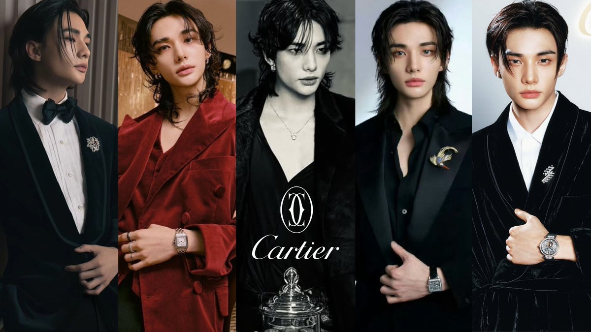 ziphne's tweet photo. HYUNJIN AT THE CARTIER EVENTS ✨ https://t.co/1PKw1FyBGi