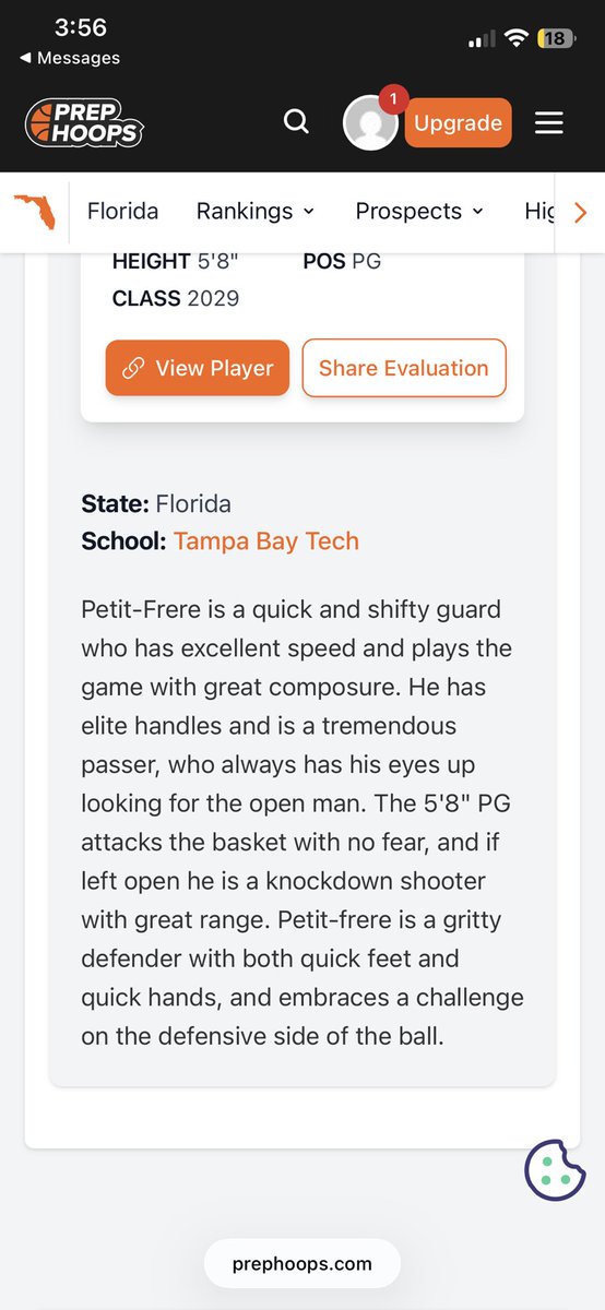 iamnoahpetit's tweet photo. Write Ups From The @prephoopsfl Freshman/Sophmore ID Camp! Thank You to all the scouts who recognized greatness! https://t.co/CT3S9grp7w