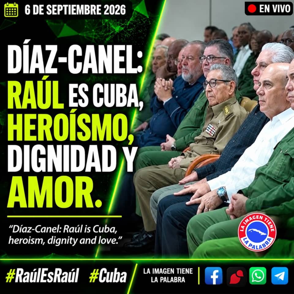 KarelLe69051742's tweet photo. 🇨🇺 El líder de la Revolución cubana, Raúl Castro Ruz, y el presidente Miguel Díaz-Canel participaron en la conmemoración del aniversario 65 del órgano creado el 6 de septiembre de 1961. Asistieron dirigentes del Partido, el Estado y el Gobierno junto a fundadores del cuerpo https://t.co/UfHOCXmeYD