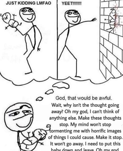 verdantwyrm's tweet photo. this is undeniably a really good example of ocd/intrusive thoughts and its fantastic to see https://t.co/oFXPpstGNu