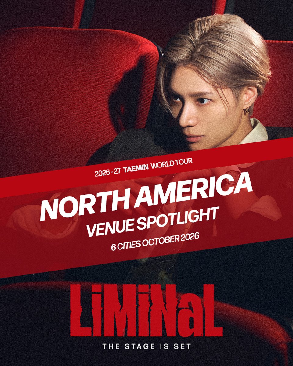 Taemin_Xoalsox_'s tweet photo. 2026-27 TAEMIN WORLD TOUR <LiMiNaL>

Step into the world of LiMiNaL.
A night of music, movement, and moments only TAEMIN can create.

Experience TAEMIN live on the LiMiNaL World Tour.

🎟 BUY TICKETS NOW
https://t.co/peF0q8b5dB

#TAEMIN #태민 
#TAEMIN_LiMiNaL 
#TAEMINWORLDTOUR 
#TAEMINTOUR