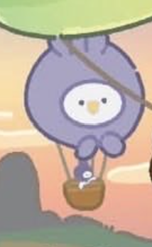 Hotnerdyearner's tweet photo. - The goose alone in his hot air balloon 
- The goose didn't dress up for cny, js holding the paper
- The goose didn't get a plate of his own
- The goose didn't get a makeover, he's the one doing it

??? :(

#BringValkoBack https://t.co/ZF09D8ImRo