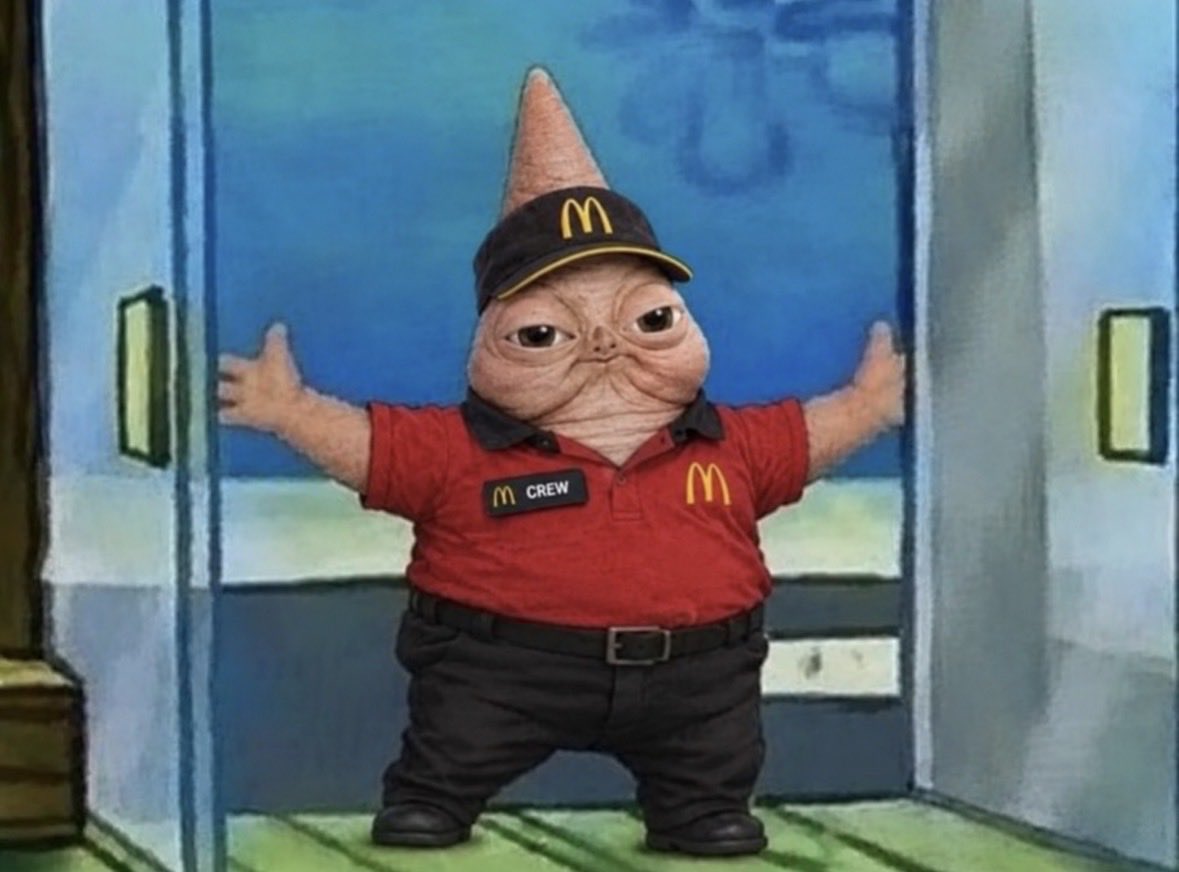 mcqenis's tweet photo. me pulling up to get the money @McDonalds owes me https://t.co/OxuIyygxKd